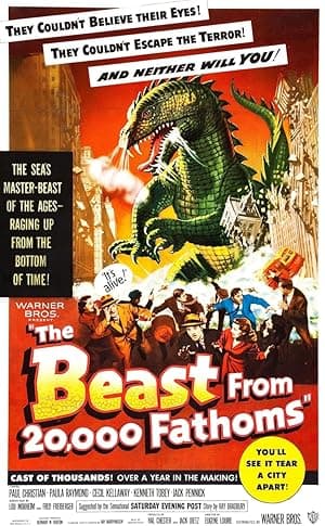 The Beast from 20,000 Fathoms poster