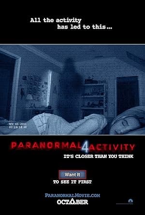 Paranormal Activity 4 poster