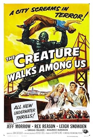 The Creature Walks Among Us poster