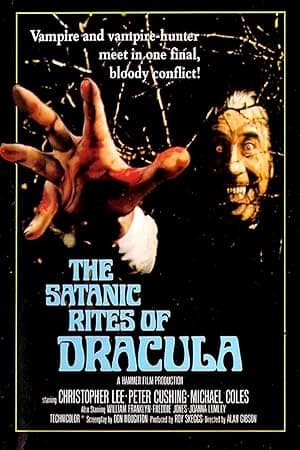 The Satanic Rites of Dracula poster