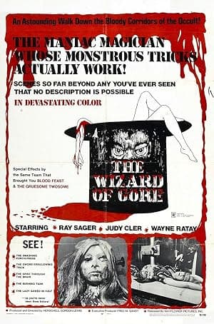 The Wizard of Gore poster