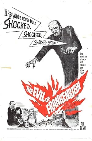 The Evil of Frankenstein poster